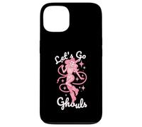 Let's Go Ghouls para Halloween, Vaquera, Western, Pastel, gótico, Rosa Carcasa para iPhone 13