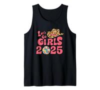 Let's Go Girls 2025 Disco Cowgirl Vibe Camiseta sin Mangas