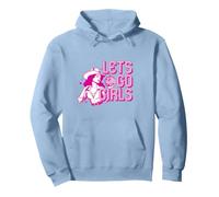 Lets Go Girls Groovy Retro Disco Bride Cowgirl Bachelorette Sudadera con Capucha