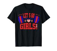 Lets Go Girls USA Design for Active Women and Fitness Fans Camiseta