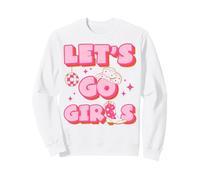 Let's Go Girls Western Cowgirl Party Fun Sudadera