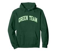 Let's Go Green Team Field Day Kid Summer Camp War Game Cheer Sudadera con Capucha