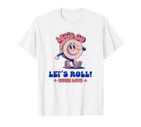 Let's Go Let's Roll Sushi Love (Gráfico Divertido) Camiseta