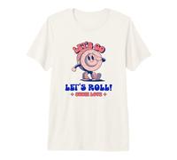 Let's Go Let's Roll Sushi Love (Gráfico Divertido) Camiseta Premium