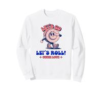 Let's Go Let's Roll Sushi Love (Gráfico Divertido) Sudadera