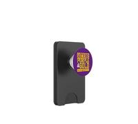 Let's Go Purple & Gold Colores Favoritos del Equipo Vintage Game Day PopSockets PopWallet para MagSafe