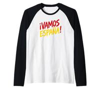 Let's Go Spain! en español Camiseta Manga Raglan