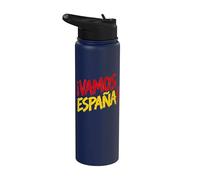 Let's Go Spain! en español Stainless Steel Insulated Water Bottle