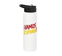 Let's Go Spain! en español Stainless Steel Insulated Water Bottle