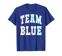 Let's Go Team Blue Campamento de Verano Día de Juego de Guerra Spirit Azzurri Camiseta