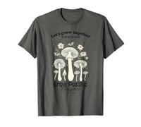 Let's Grow Together Cool Quotes Illustration Graphic Designs Camiseta