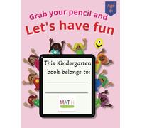 Let's have fun: Kindergarten Math book