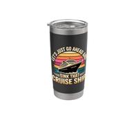 Let's Just Go Ahead And Sink That Cruise Ship Vaso térmico de acero inoxidable de doble pared