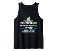 Let's Look At Data - Data Science Statistics Data Analyst Camiseta sin Mangas