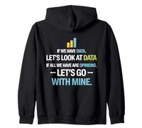 Let's Look At Data - Data Science Statistics Data Analyst Sudadera con Capucha