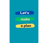 Let's make a plan: Weekly Planner 6"x 9"