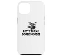 Let's Make Some Noise! Batería Baterista Carcasa para iPhone 13