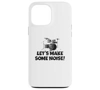 Let's Make Some Noise! Batería Baterista Carcasa para iPhone 13 Pro MAX