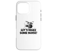 Let's Make Some Noise! Batería Baterista Carcasa para iPhone 16 Pro MAX
