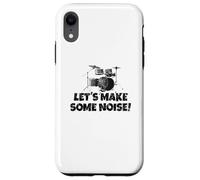 Let's Make Some Noise! Batería Baterista Carcasa para iPhone XR