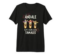 Let's Make Some Tamales Christmas Tamal Camisa de Fiesta Mexicana Camiseta Premium