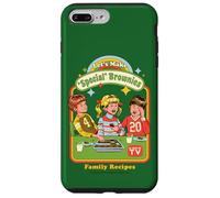 Let's Make Special Brownies Retro Vintage Funny Adult Humor Carcasa para iPhone 7 Plus/8 Plus
