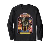 Let's Make Wishes Horror Retro Vintage Funny Adult Humor Manga Larga