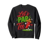 Let's Par tee Divertido diseño de Pimienta de Golf Sudadera