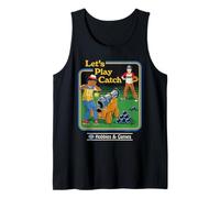 Let's Play Catch Cannon Retro Vintage Funny Adult Humor Camiseta sin Mangas