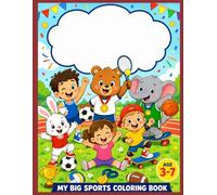 Let's Play! Sports Coloring Book for Kids: Fun and Easy Sports Coloring Pages for Boys and Girls| Soccer, Basketball, Swimming, Dancing and More