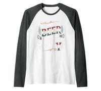 Let's Raise A Beer To All The Days That End In Y - Camiseta Manga Raglan