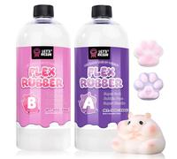 Let's Resin Flex Rubber for Making Taba Squishy-Super Soft 60oz Silicon Mix for Squishy Maker, DIY, Custom Cat Paws & Stress Relief Gifts