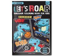 Let's Roar Giant Coloring Book for Kids
