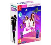Let's Sing 2025 + 2 Micrófonos Nintendo Switch
