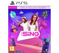 Let's Sing 2025 (Double Mic Bundle) Juego Fisico para Consola PlayStation 5 PS5