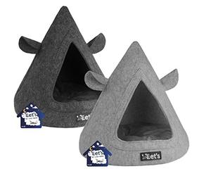 Lets Sleep Productos De Cama Vamos A Dormir Pet Cave Teepee Grijs