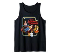 Lets Summon Demons Occult Retro Vintage Funny Adult Humor Camiseta sin Mangas
