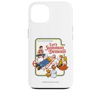 Lets Summon Demons Occult Retro Vintage Funny Adult Humor Carcasa para iPhone 13