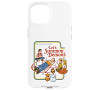 Lets Summon Demons Occult Retro Vintage Funny Adult Humor Carcasa para iPhone 15