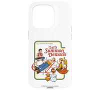 Lets Summon Demons Occult Retro Vintage Funny Adult Humor Carcasa para iPhone 15 Pro