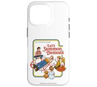 Lets Summon Demons Occult Retro Vintage Funny Adult Humor Carcasa para iPhone 16 Pro