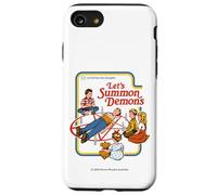 Lets Summon Demons Occult Retro Vintage Funny Adult Humor Carcasa para iPhone SE (2020) / 7 / 8