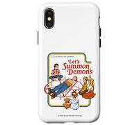 Lets Summon Demons Occult Retro Vintage Funny Adult Humor Carcasa para iPhone X/XS