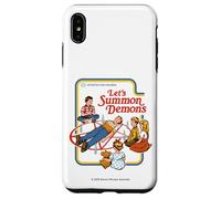Lets Summon Demons Occult Retro Vintage Funny Adult Humor Carcasa para iPhone XS Max