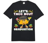 Let's Taco Bout A Graduation Funny Graduación Fiesta de Graduación Comfort Colors Adult Heavyweight T-Shirt