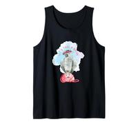 Let's Take a Break - Loro gris africano somnoliento Camiseta sin Mangas