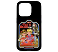 Let's Talk to Ghosts Demon Retro Vintage Funny Adult Humor Carcasa para iPhone 15 Pro