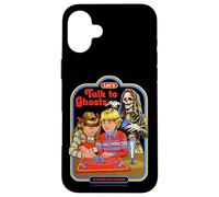 Let's Talk to Ghosts Demon Retro Vintage Funny Adult Humor Carcasa para iPhone 16 Plus