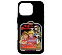 Let's Talk to Ghosts Demon Retro Vintage Funny Adult Humor Carcasa para iPhone 16 Pro
