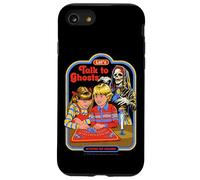 Let's Talk to Ghosts Demon Retro Vintage Funny Adult Humor Carcasa para iPhone SE (2020) / 7 / 8